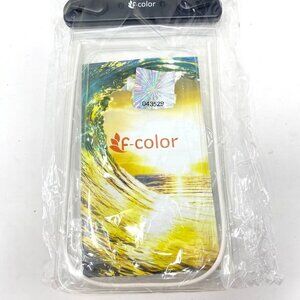 F-color Waterproof Phone Pouch Lanyard Beach Vacation Swimming Surfing